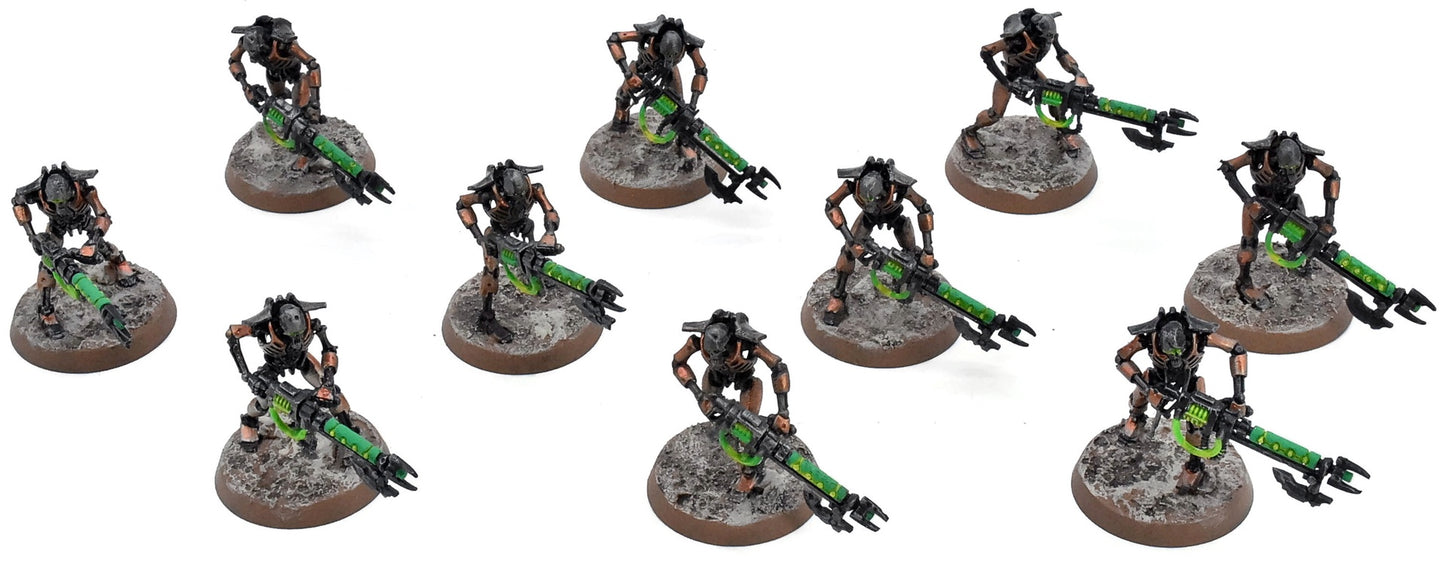 NECRONS 10 Necron Warriors #3 Warhammer 40K 1077