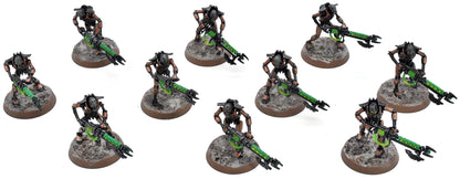 NECRONS 10 Necron Warriors #3 Warhammer 40K 1077