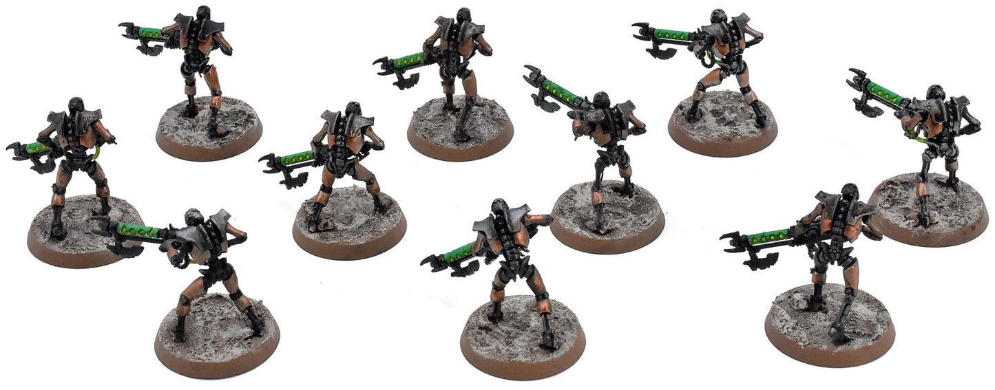 NECRONS 10 Necron Warriors #3 Warhammer 40K 1077