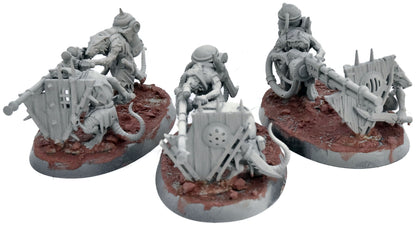 SKAVEN 3 Warplock Jezzails #2 Warhammer Fantasy 4707