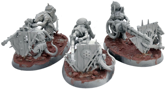SKAVEN 3 Warplock Jezzails #2 Warhammer Fantasy 4707