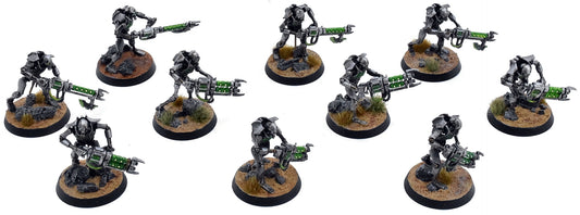 NECRONS Necron Warriors #5 WELL PAINTED Warhammer 40K 1107