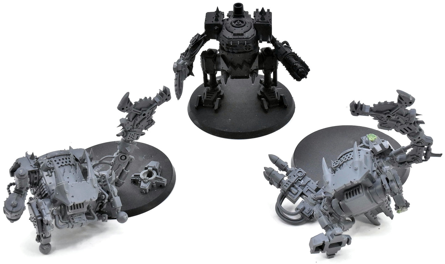 ORKS 3 Ork Killa Kans #1 Warhammer 40K 1138