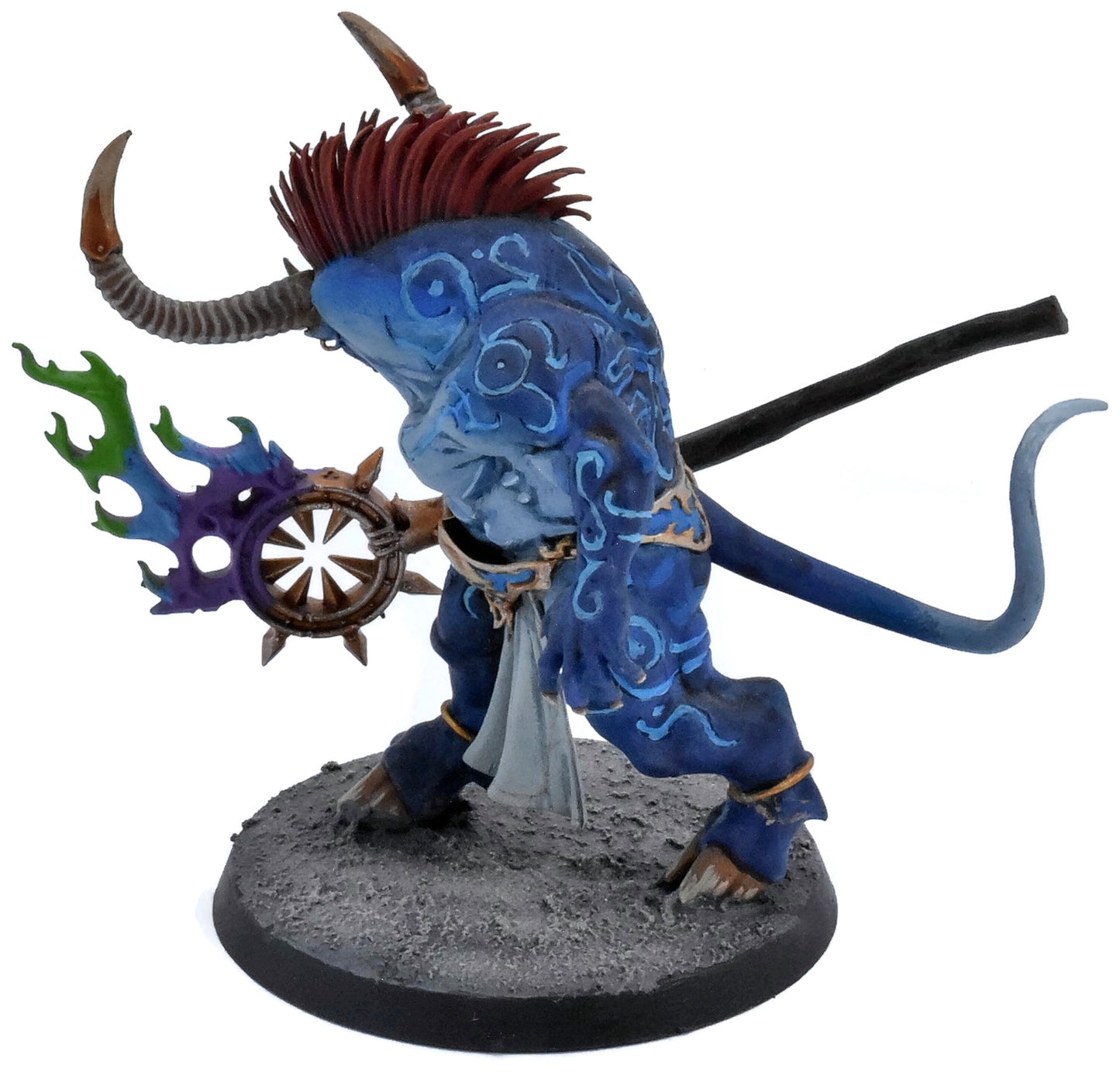 DISCIPLES OF TZEENTCH Ogroid Thaumaturge #1 WELL PAINTED Sigmar 5690