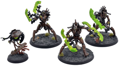 NECRONS 3 Skorpekh Destroyer & Plasmacyte #1 Warhammer 40K WELL PAINTED 4769