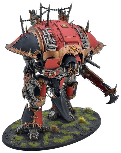 CHAOS KNIGHTS Chaos Knight Rampager #1 PRO PAINTED Warhammer 40K 1220