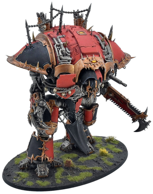 CHAOS KNIGHTS Chaos Knight Rampager #1 PRO PAINTED Warhammer 40K 1220