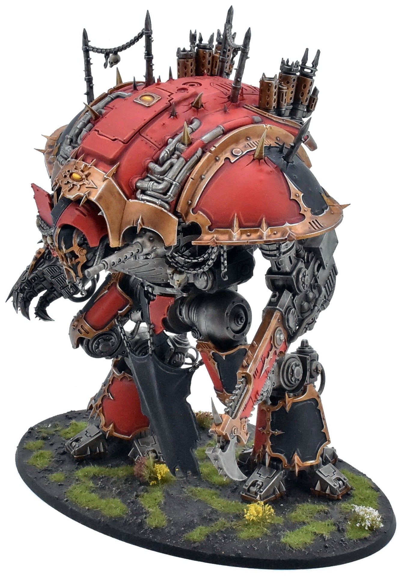 CHAOS KNIGHTS Chaos Knight Rampager #1 COMMISSION PRO PAINTED Warhammer 40K 1220