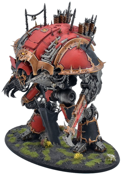 CHAOS KNIGHTS Chaos Knight Rampager #1 COMMISSION PRO PAINTED Warhammer 40K 1220