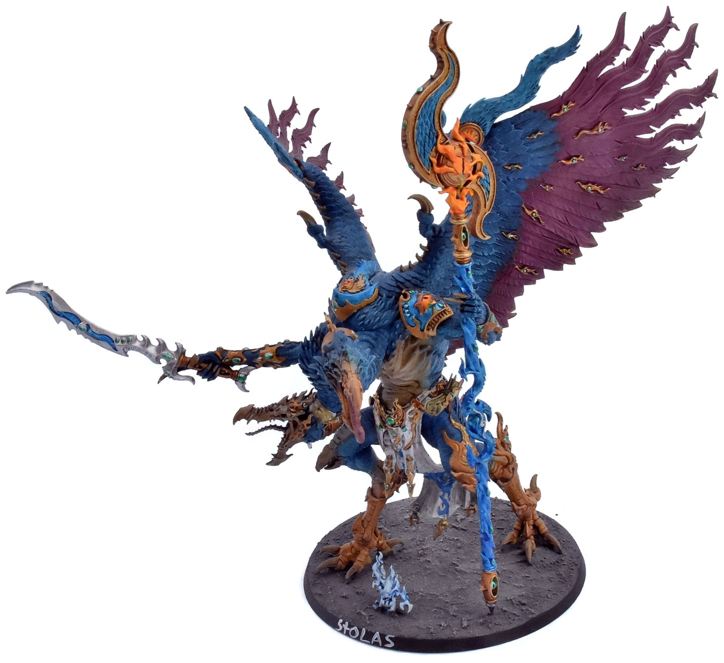 DISCIPLES OF TZEENTCH Lord of Change #14 WELL PAINTED Sigmar 5744