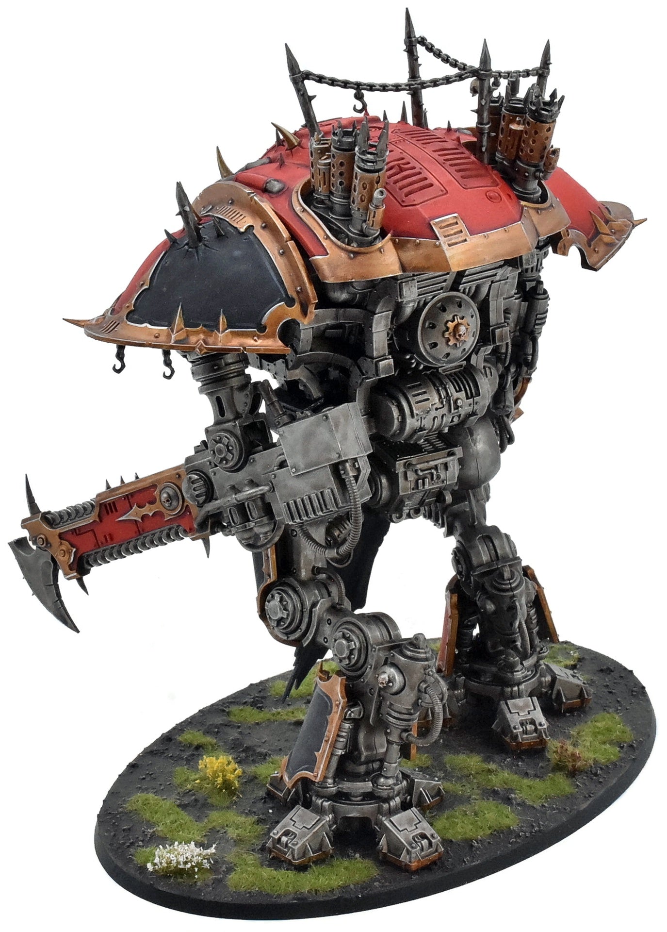 CHAOS KNIGHTS Chaos Knight Rampager #1 PRO PAINTED Warhammer 40K 1220