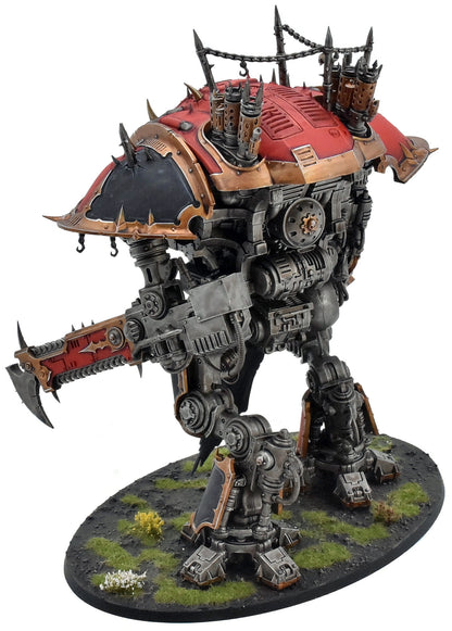 CHAOS KNIGHTS Chaos Knight Rampager #1 PRO PAINTED Warhammer 40K 1220