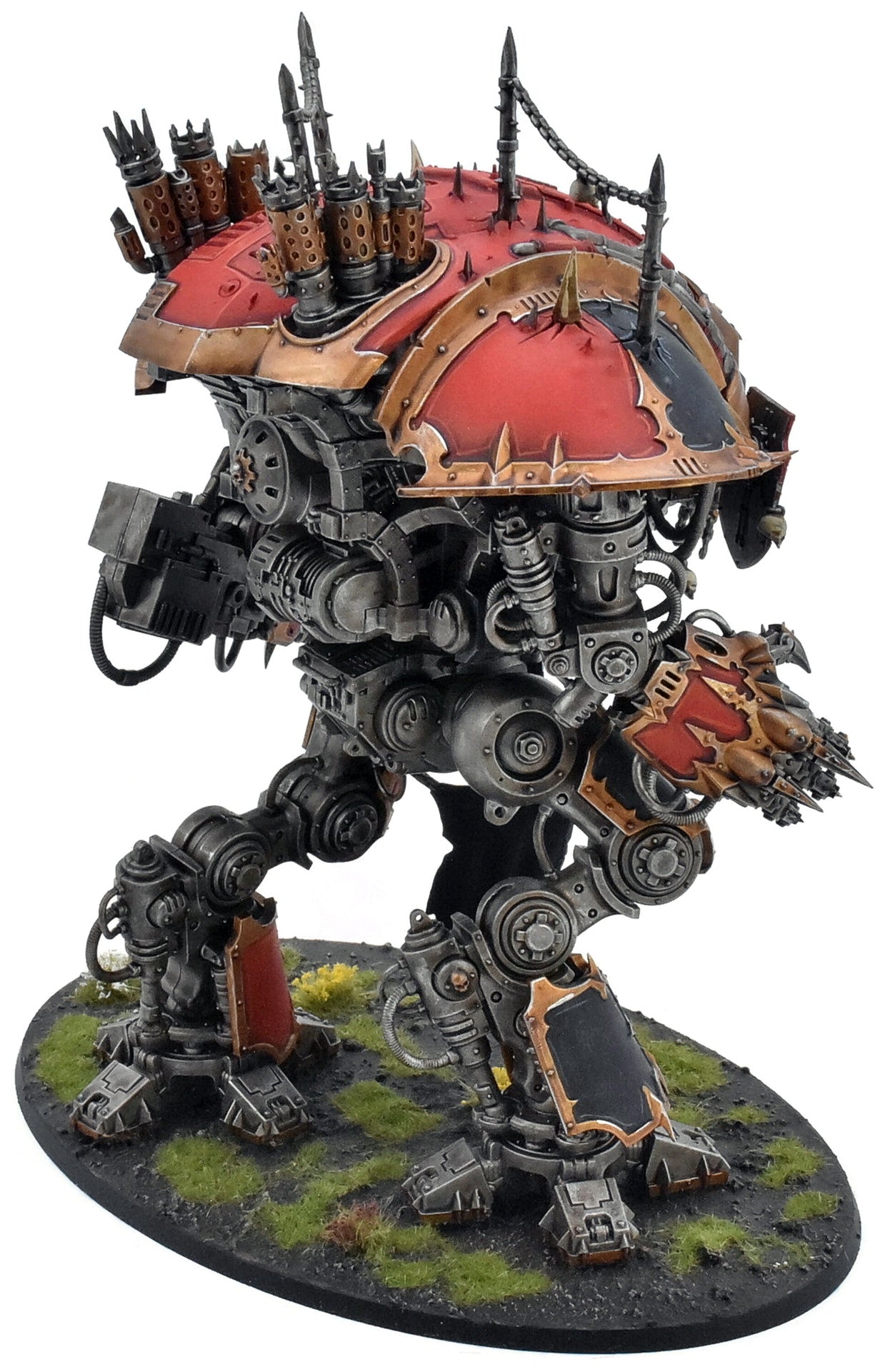 CHAOS KNIGHTS Chaos Knight Rampager #1 PRO PAINTED Warhammer 40K 1220