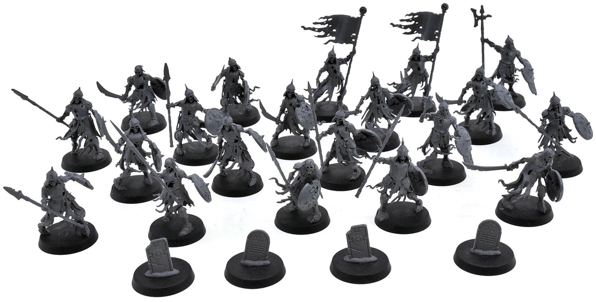 SOULBLIGHT GRAVELORDS 20 Gravelords Deathrattle Skeletons #2 Sigmar 4851
