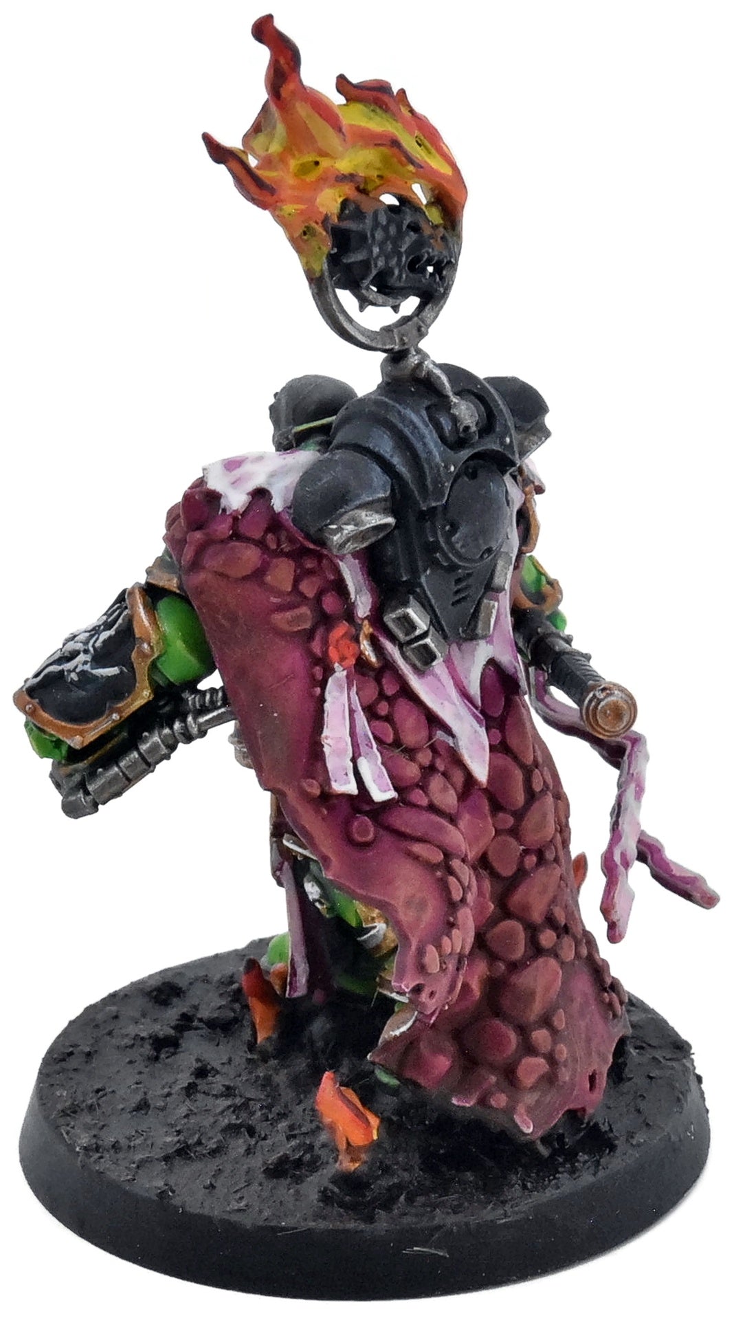 SPACE MARINES Vulkan He'Stan #1 PRO PAINTED Warhammer 40K Salamanders 1237