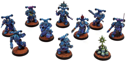 KILL TEAM 9 Legionnaires #1 PRO PAINTED Warhammer 40K 1268