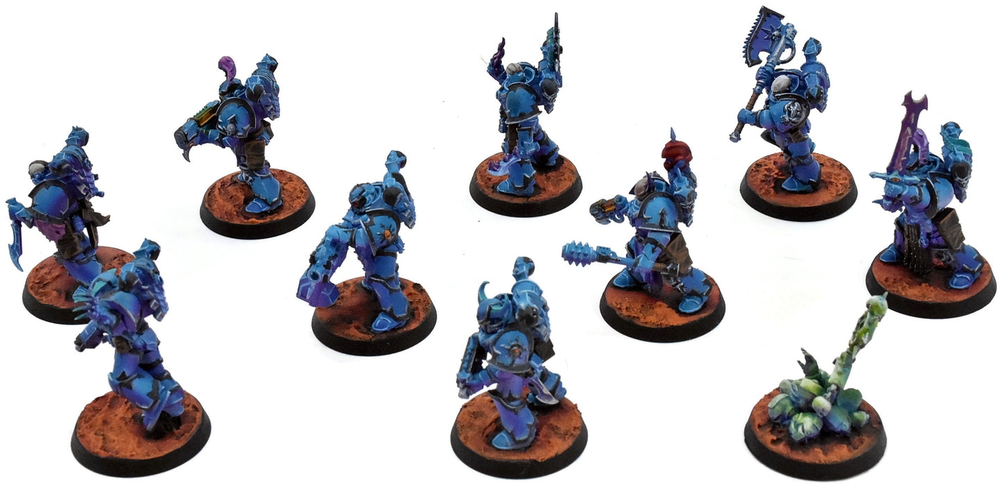 KILL TEAM 9 Legionnaires #1 PRO PAINTED Warhammer 40K 1268