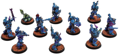 KILL TEAM 9 Legionnaires #1 PRO PAINTED Warhammer 40K 1268