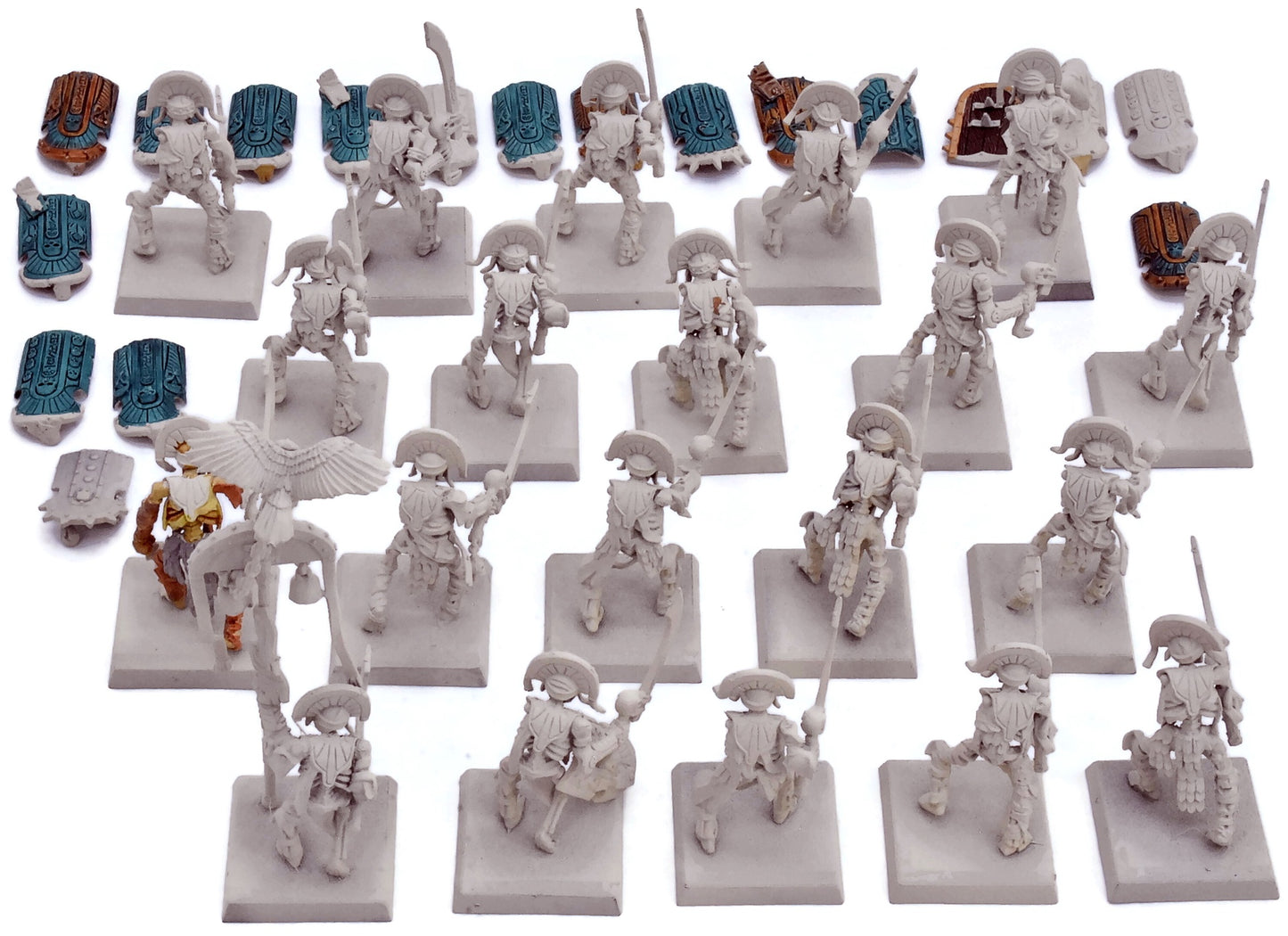 TOMB KINGS OF KHERMI 20 Tomb Guards #1 Warhammer Old World 5850