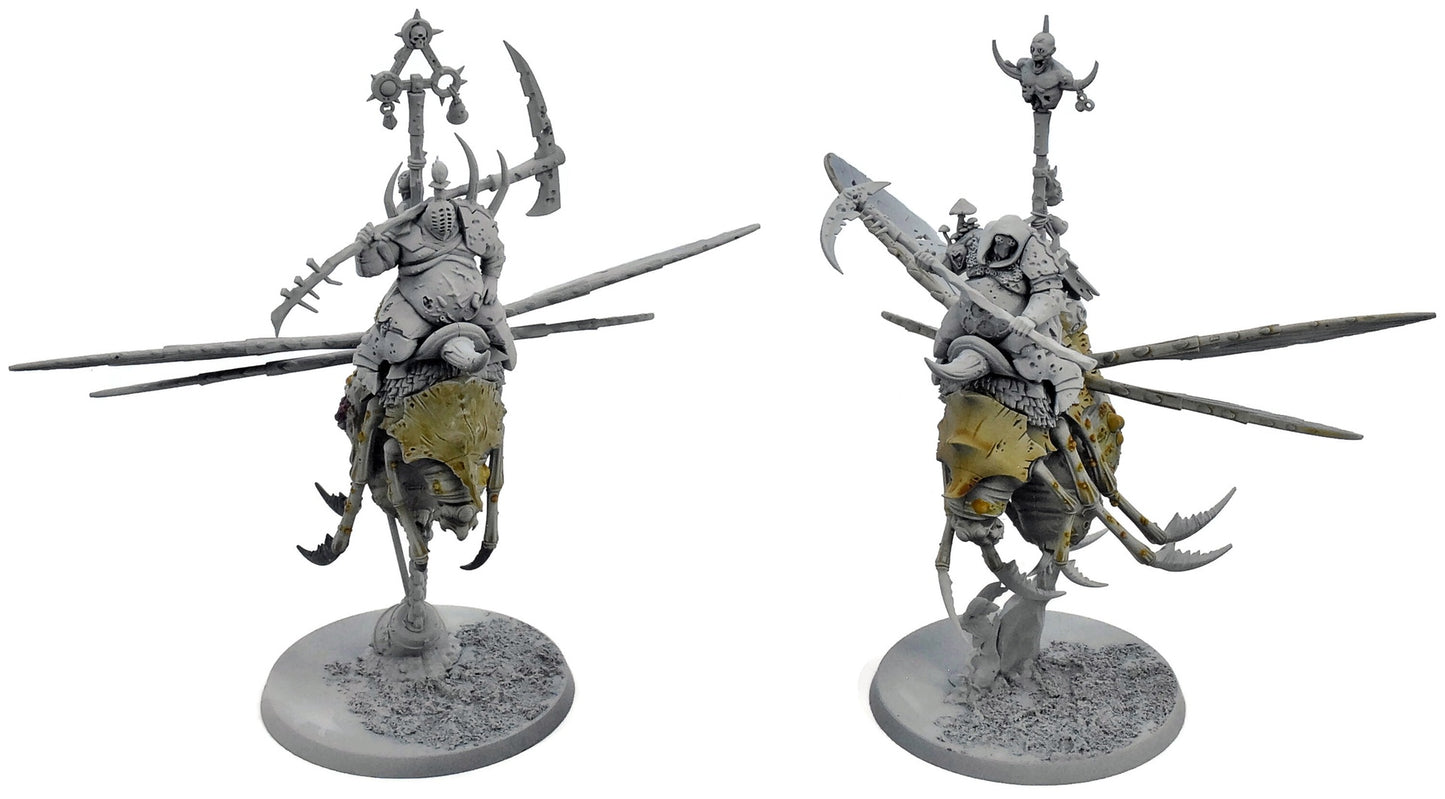 MAGGOTKIN OF NURGLE 2 Pusgoyle Blightlords #1 Warhammer Sigmar 1329