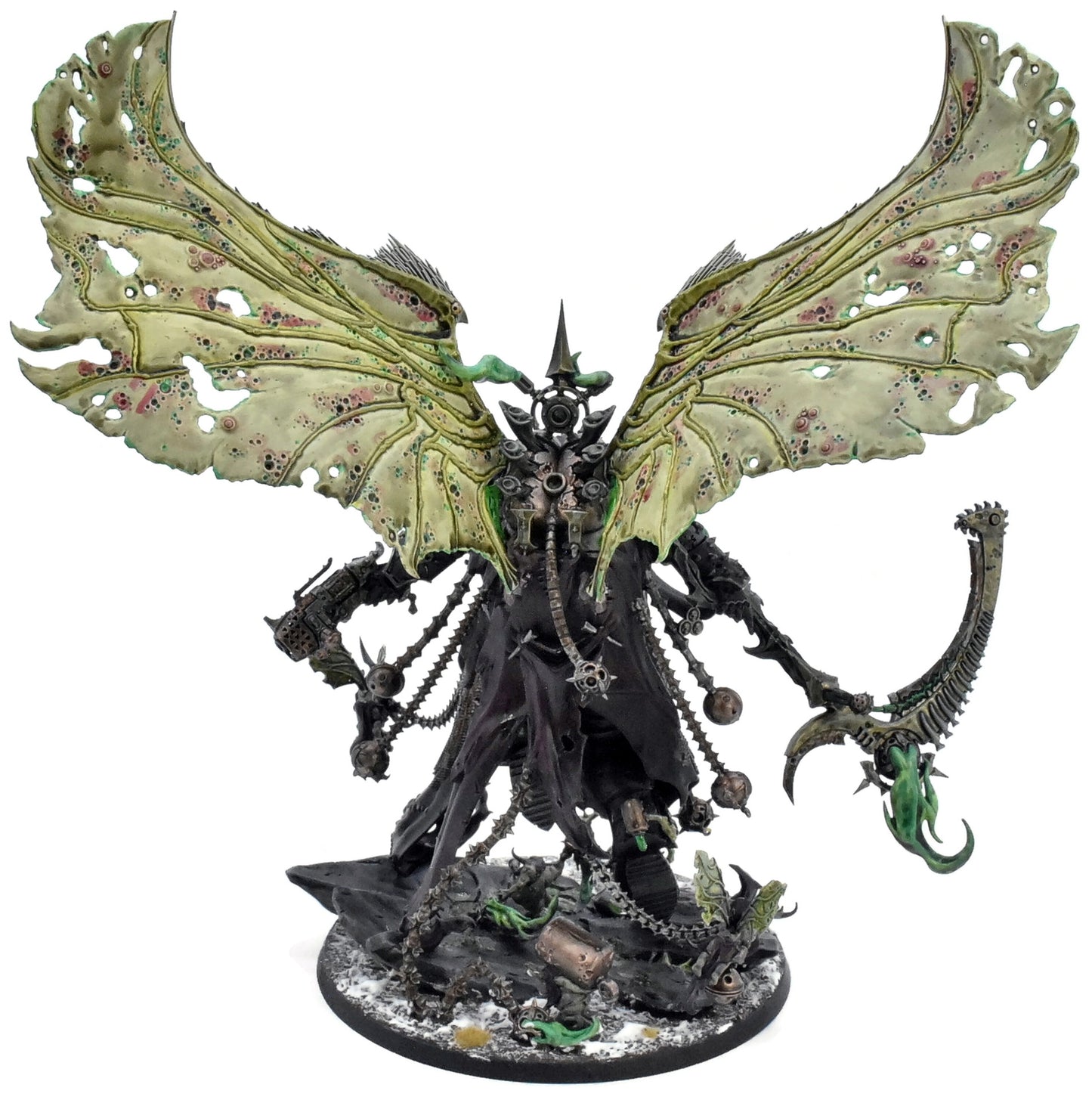 DEATH GUARD Mortarion Daemon Primarch Of Nurgle #1 WELL PAINTED 40K 1336