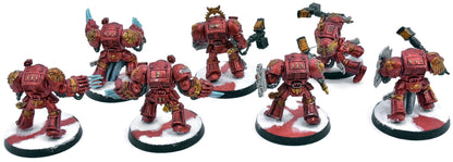 SPACE MARINES 7 Terminator Squad #1 old sculpt Warhammer 40K 5001