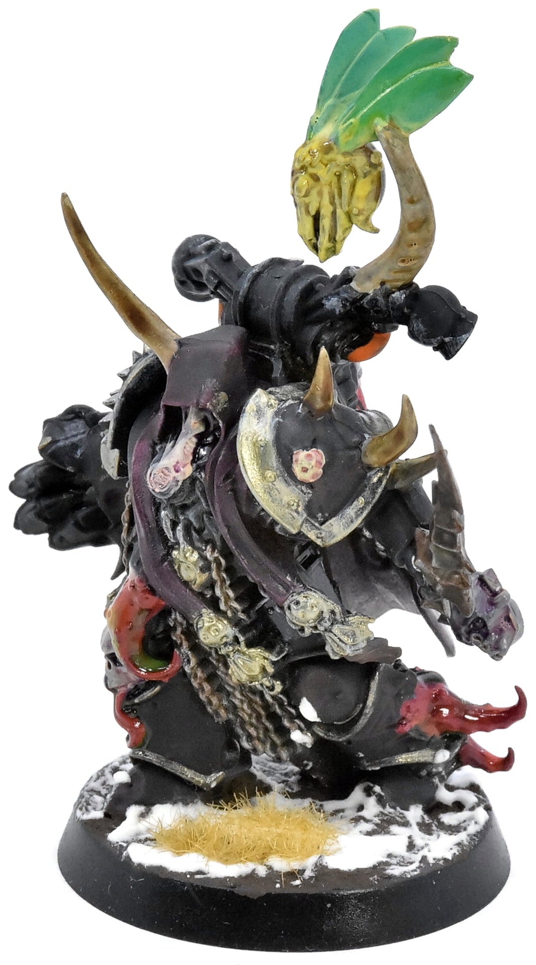 DEATH GUARD Plague Marine Champion #1 WELL PAINTED Warhammer 40K 1367