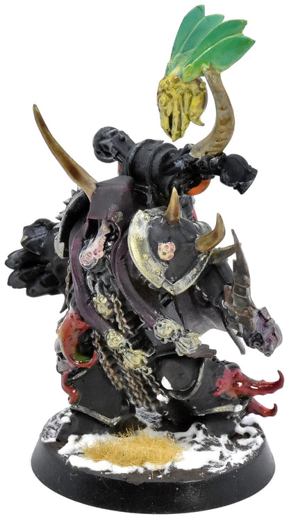 DEATH GUARD Plague Marine Champion #1 WELL PAINTED Warhammer 40K 1367