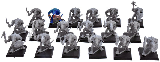 LIZARDMEN 18 Seraphon - Saurus Warriors #4 Warhammer Old World 5942