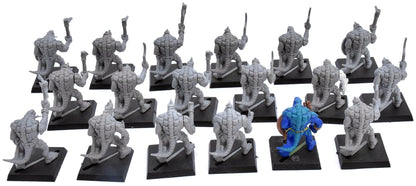 LIZARDMEN 18 Seraphon - Saurus Warriors #4 Warhammer Old World 5942