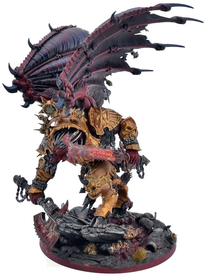 CHAOS SPACE MARINES Angron Daemon Primarch Of Khorne #1 WELL PAINTED 40K 1398