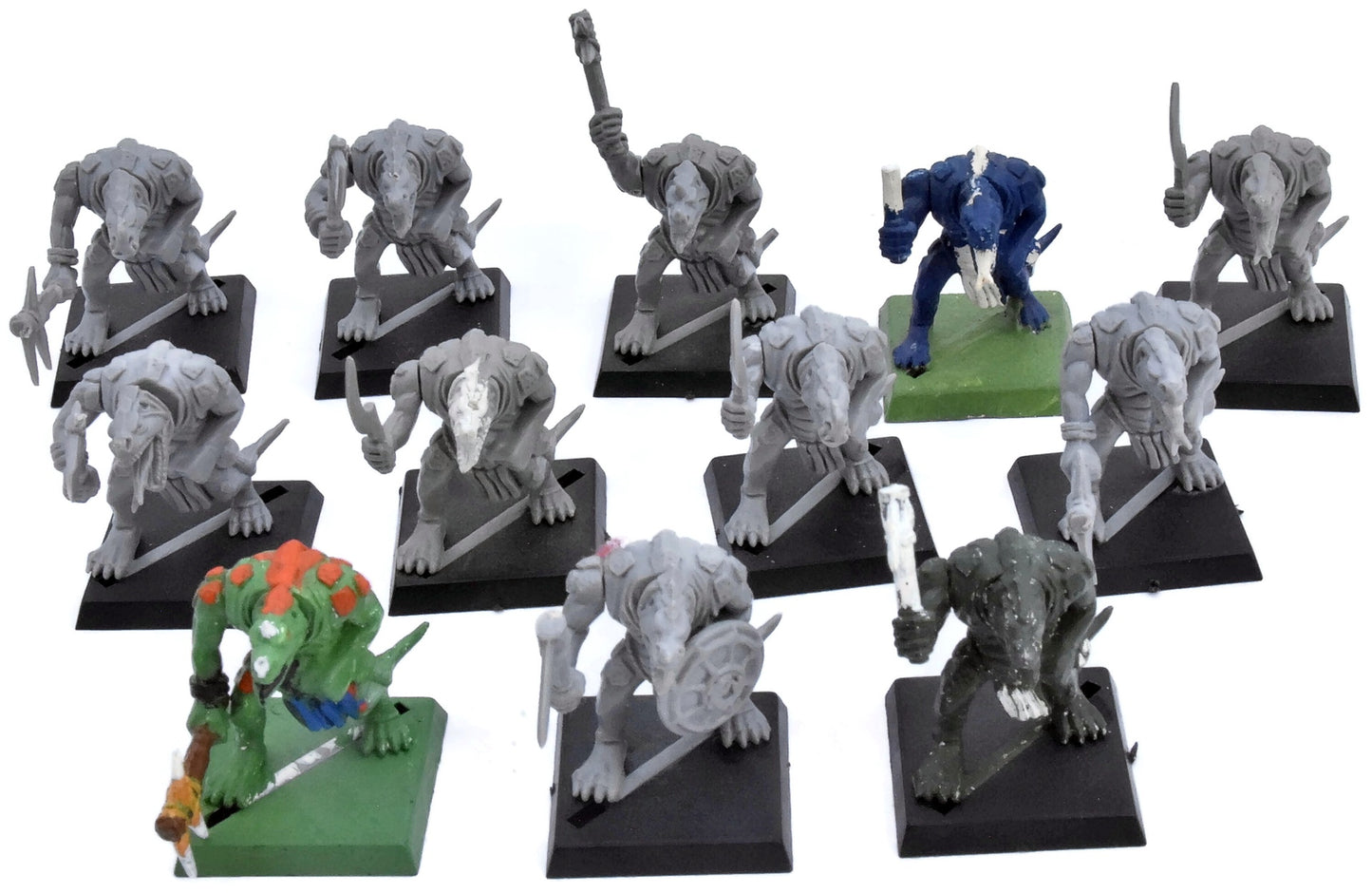 LIZARDMEN 12 Seraphon - Saurus Warriors #1 Warhammer Old World 5959