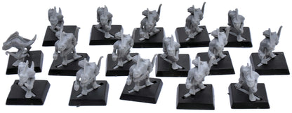 LIZARDMEN 16 Skinks #5 Warhammer Old World 6000