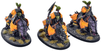 ORRUK WARCLANS 3 Gore Gruntas #2 WELL PAINTED Warhammer Sigmar 1442