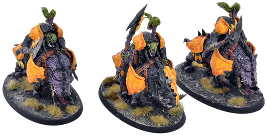 ORRUK WARCLANS 3 Gore Gruntas #2 WELL PAINTED Warhammer Sigmar 1442