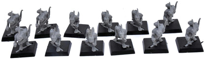 LIZARDMEN 12 Skinks #3 Warhammer Old World 6017