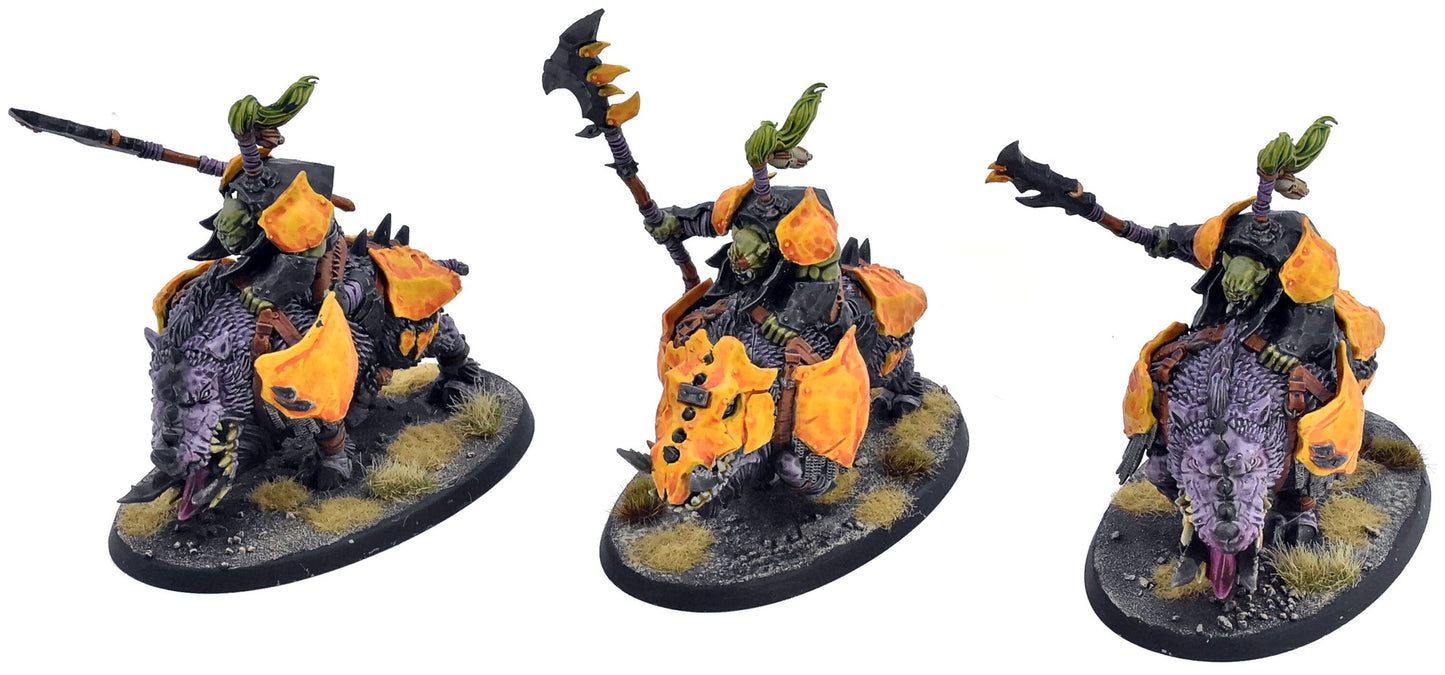 ORRUK WARCLANS 3 Gore Gruntas #1 WELL PAINTED Warhammer Sigmar 1459