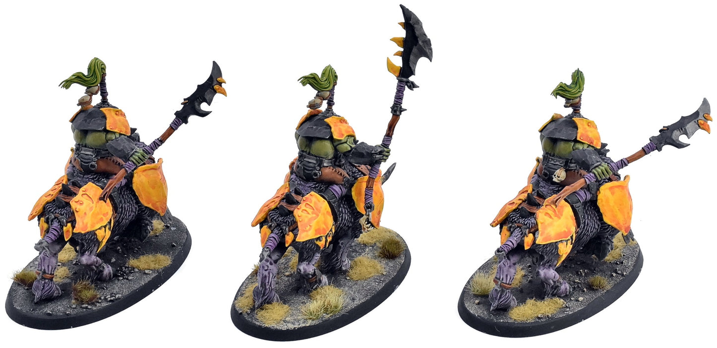 ORRUK WARCLANS 3 Gore Gruntas #1 WELL PAINTED Warhammer Sigmar 1459