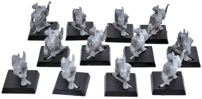 LIZARDMEN 12 Skinks Archers #1 Warhammer Old World 6048