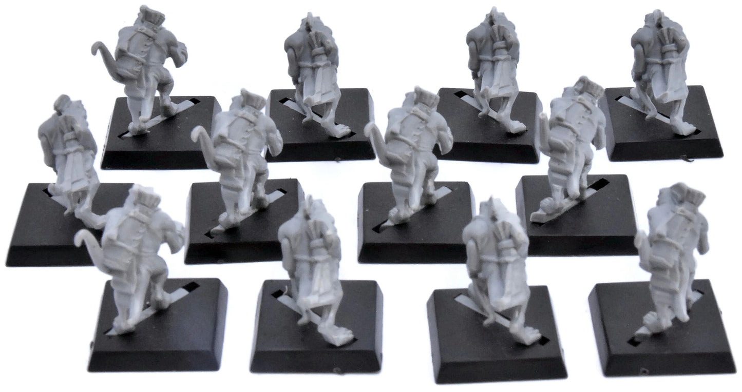 LIZARDMEN 12 Skinks Archers #1 Warhammer Old World 6048