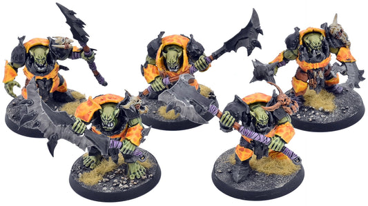 ORRUK WARCLANS 5 Orruk Brutes #1 WELL PAINTED Warhammer Sigmar 1527