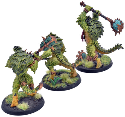 SERAPHON 3 Kroxigor #1 WELL PAINTED Warhammer Sigmar 1565