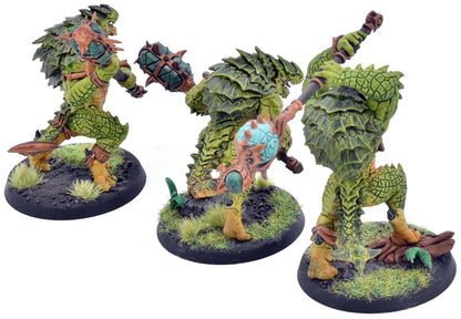 SERAPHON 3 Kroxigor #1 WELL PAINTED Warhammer Sigmar 1565
