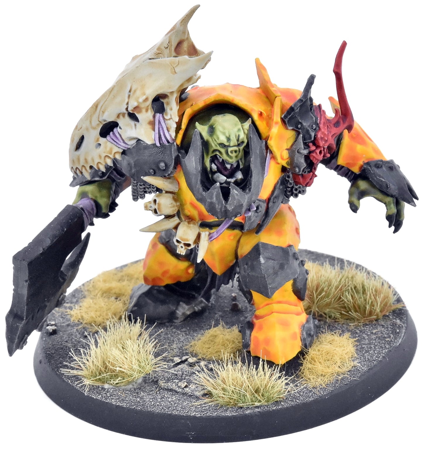 ORRUK WARCLANS Orruk Megaboss #1 WELL PAINTED Warhammer Sigmar 1602