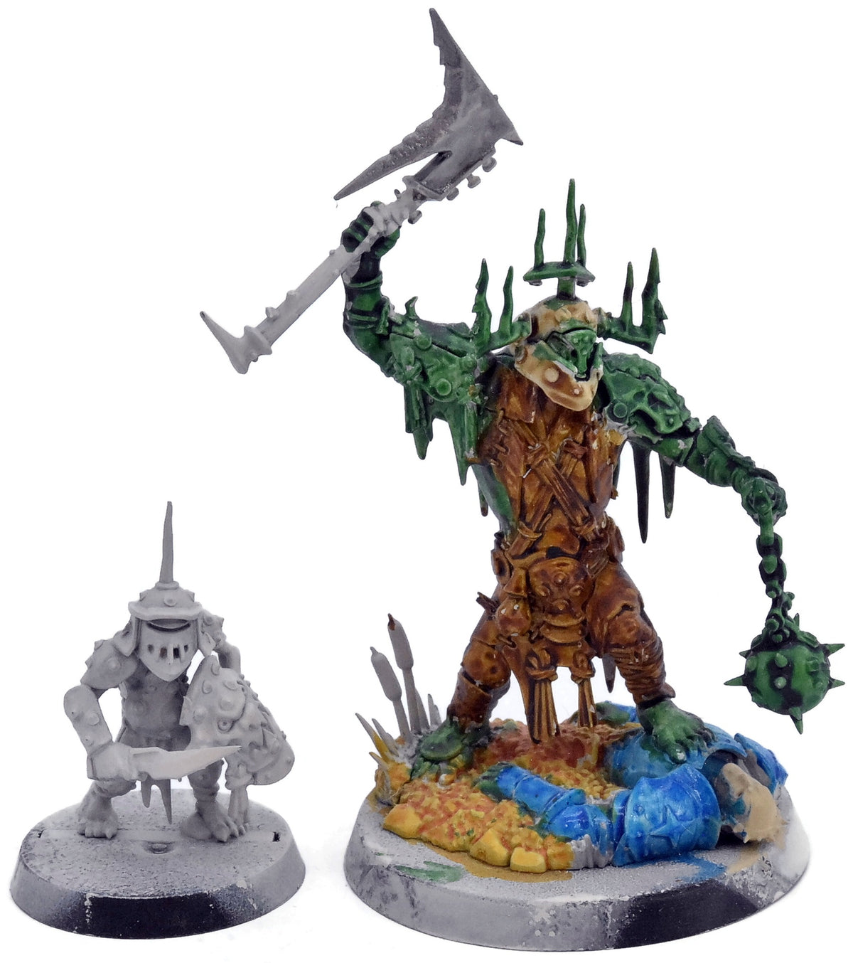 ORRUK WARCLANS Killaboss With Stab Grot #1 Sigmar 5308