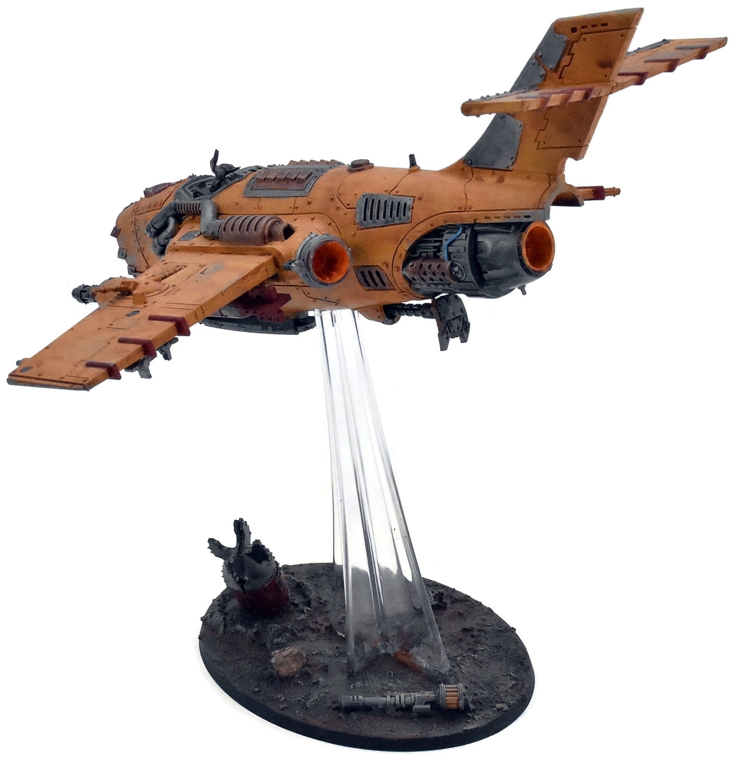 ORKS Dakkajet #1 WELL PAINTED Warhammer 40K 1640