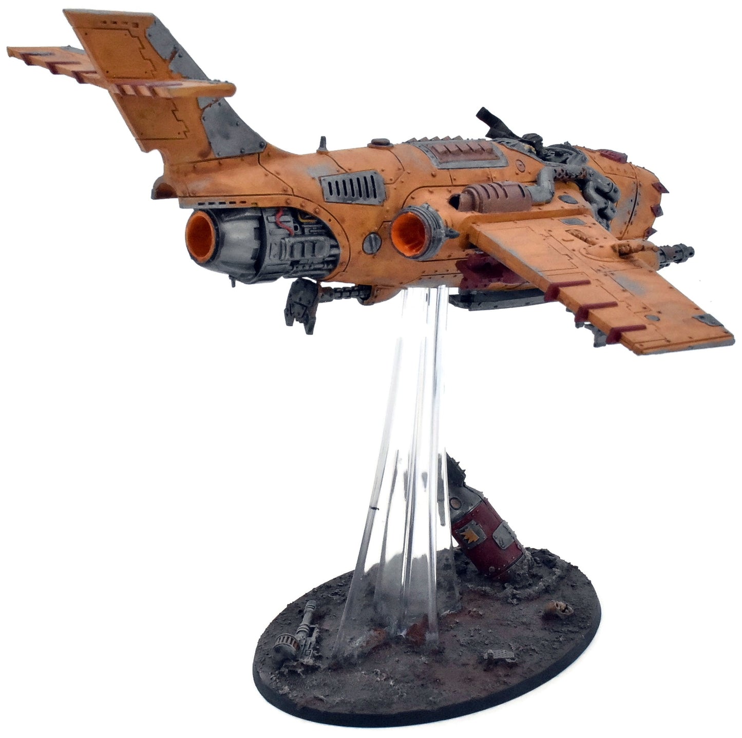 ORKS Dakkajet #1 WELL PAINTED Warhammer 40K 1640