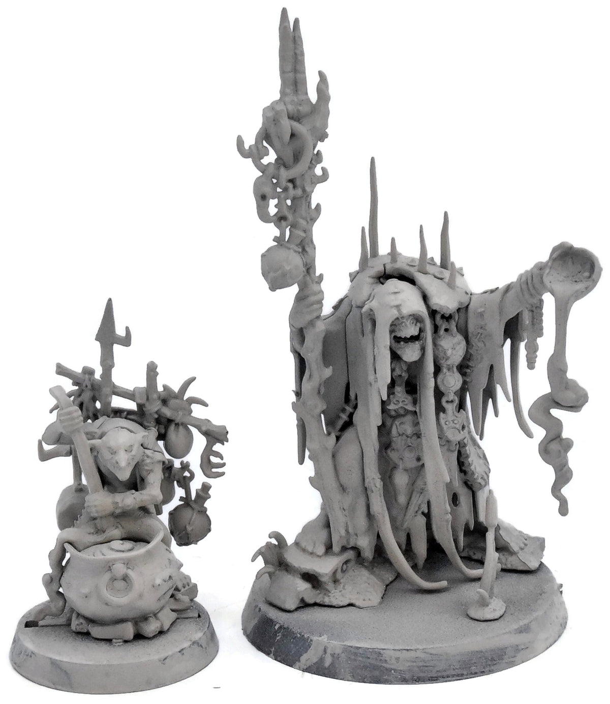 ORRUK WARCLANS SwampCalla Shaman With Pot Grot #1 Sigmar 5353