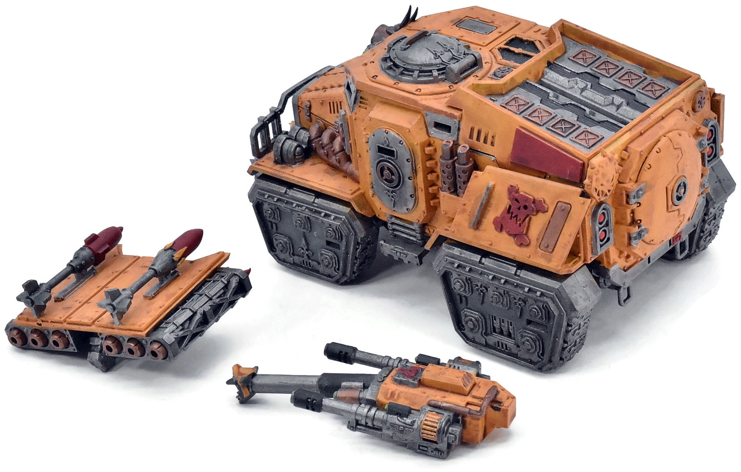 ORKS Trukk #1 CONVERTED WELL PAINTED Warhammer 40K 1664