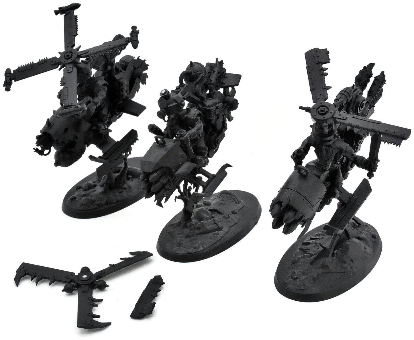 ORKS 3 Deffkoptas #1 Warhammer 40K 1695